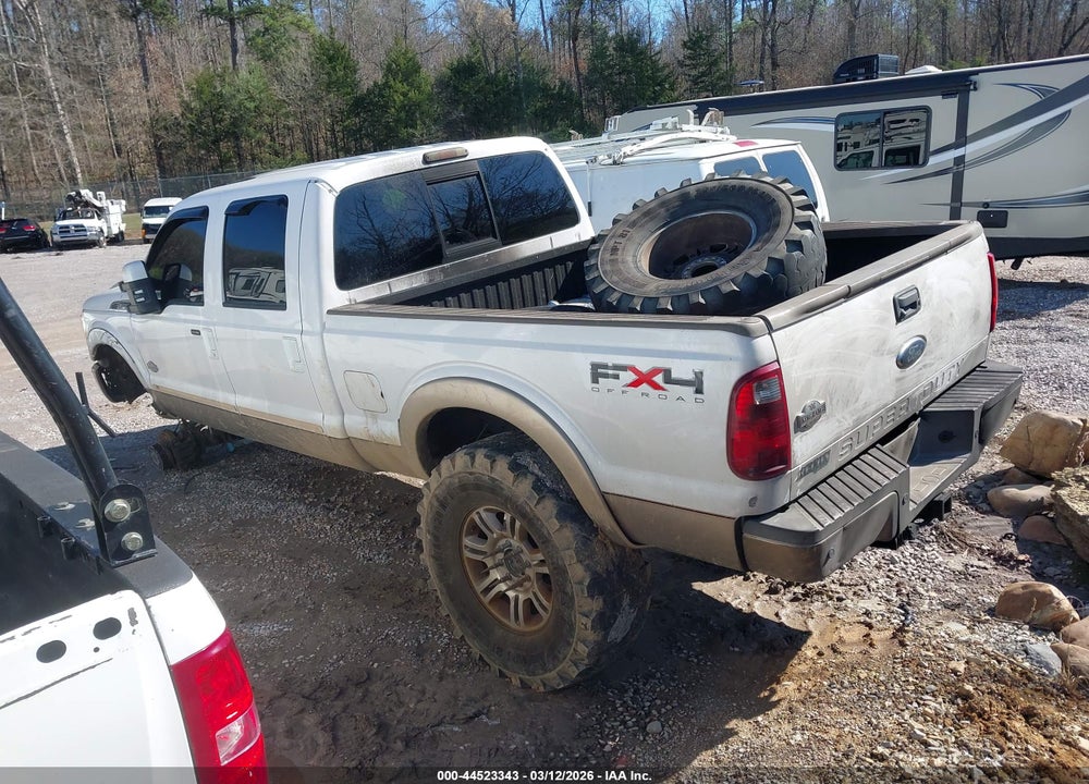 2011 FORD F-250 LARIAT VIN: 1FT7W2BT9BEB49108