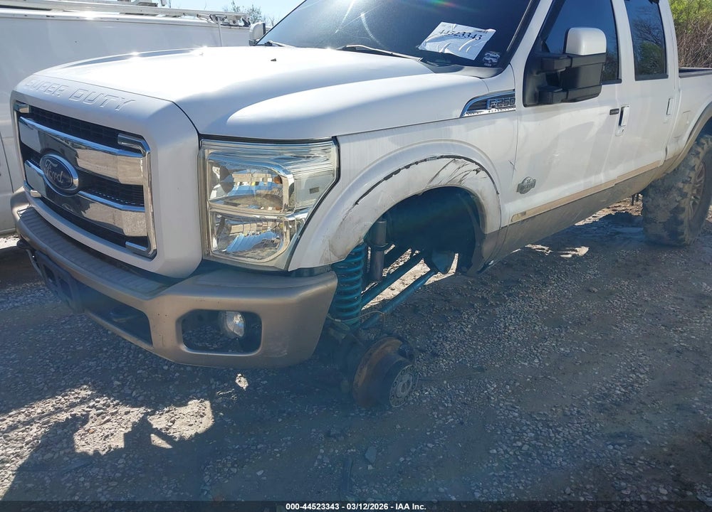 2011 FORD F-250 LARIAT VIN: 1FT7W2BT9BEB49108