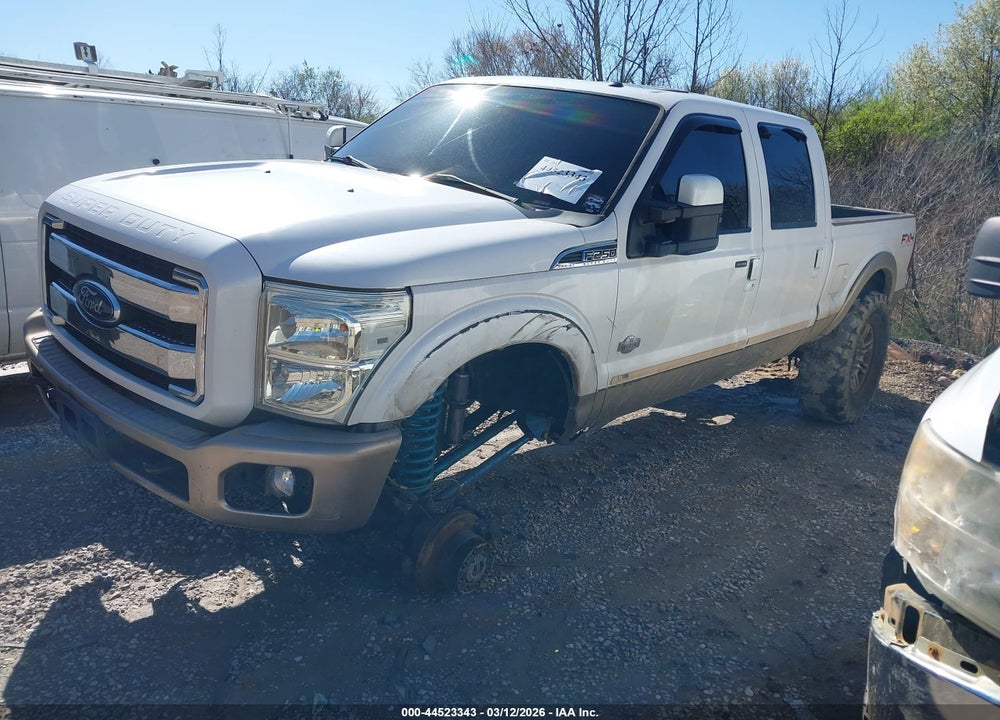 2011 FORD F-250 LARIAT VIN: 1FT7W2BT9BEB49108