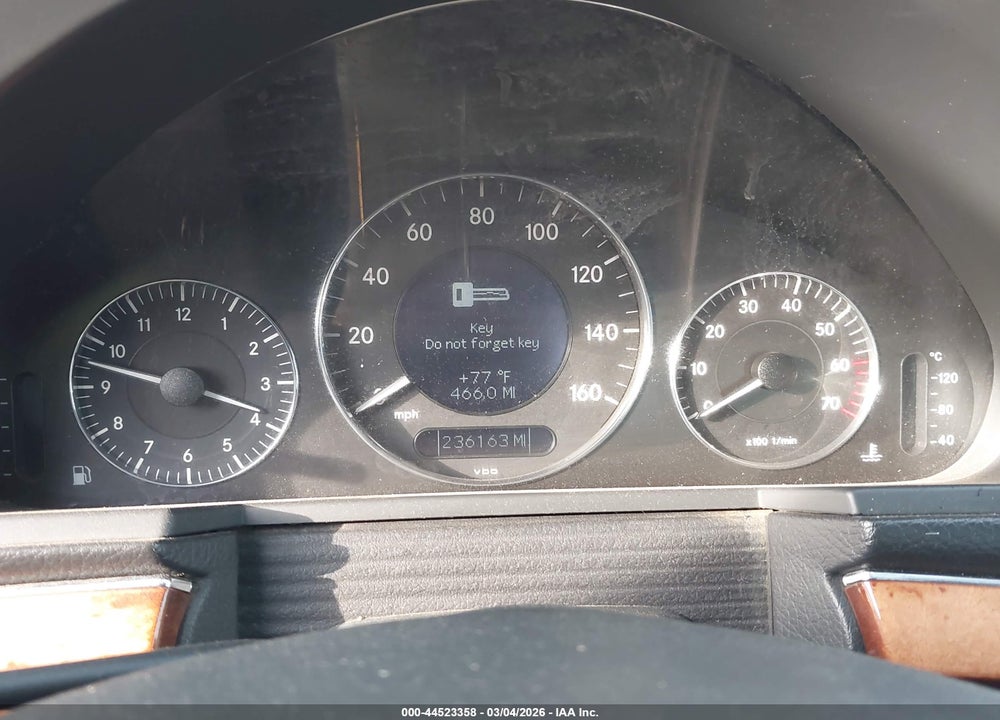 2003 MERCEDES-BENZ E 320 VIN: WDBUF65J93A341821