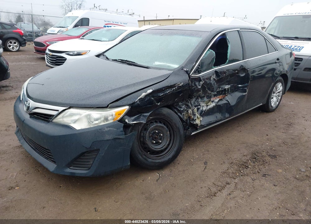 2012 TOYOTA CAMRY LE VIN: 4T4BF1FK9CR270381