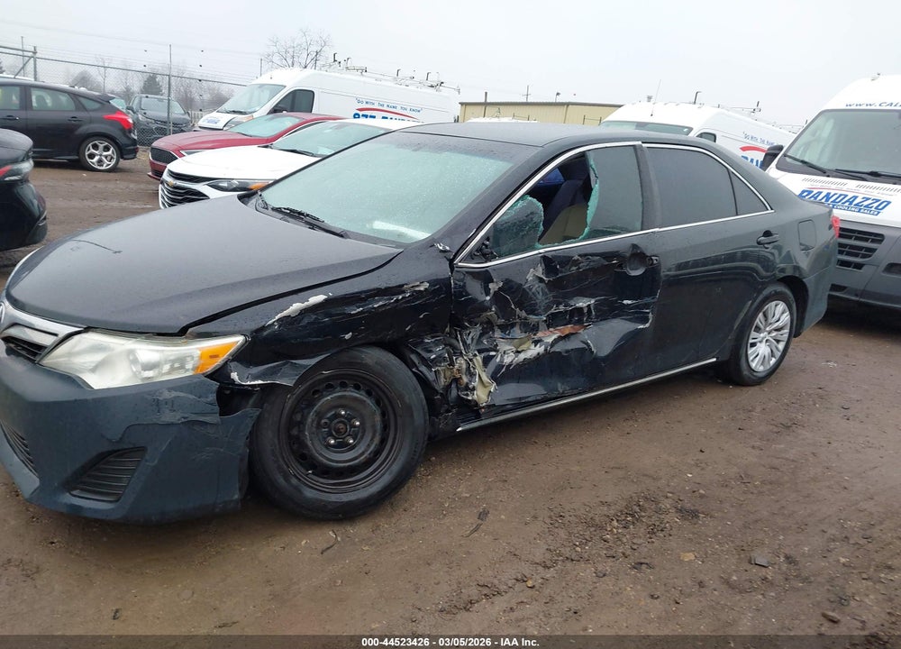 2012 TOYOTA CAMRY LE VIN: 4T4BF1FK9CR270381
