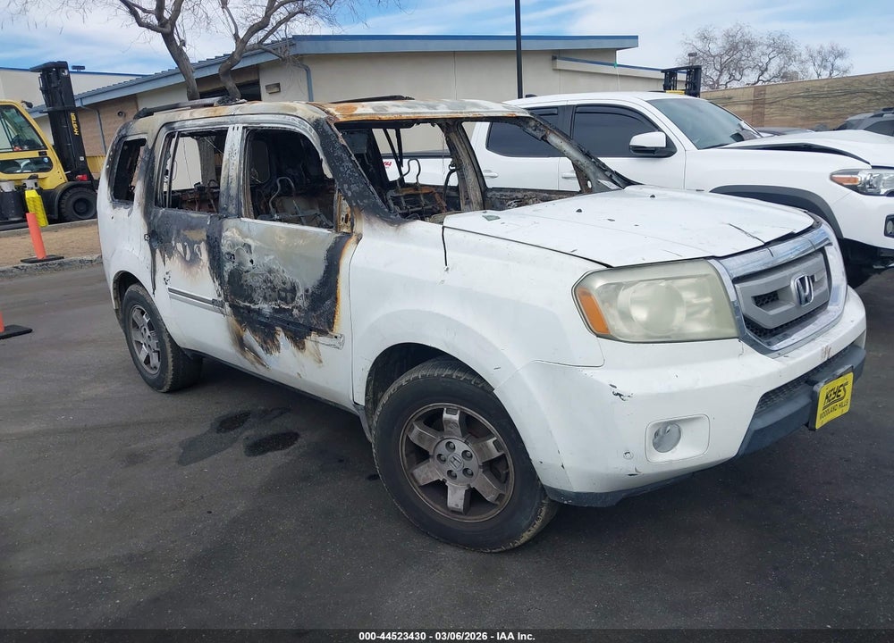 2010 HONDA PILOT TOURING VIN: 5FNYF3H92AB012675