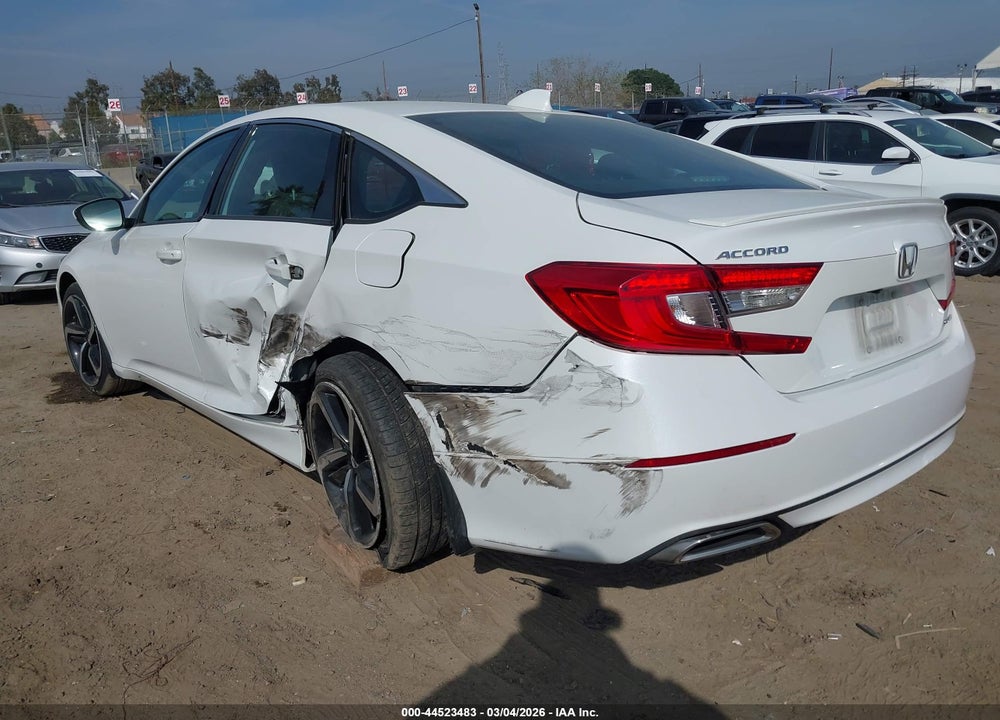 2018 HONDA ACCORD SPORT VIN: 1HGCV1F33JA235530