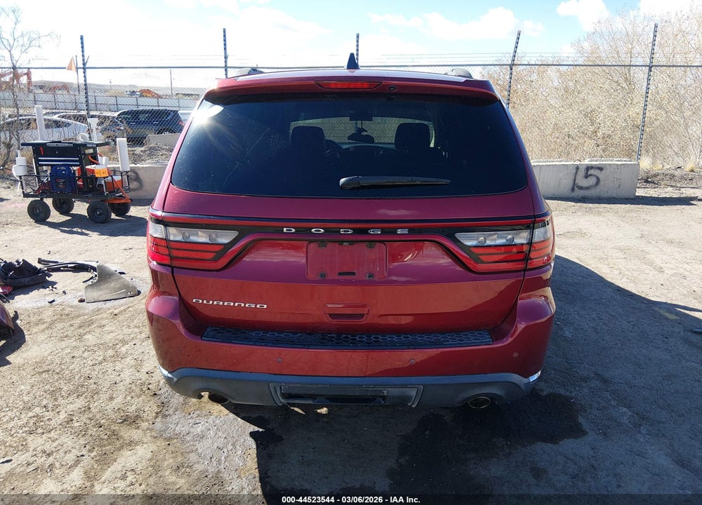 2014 DODGE DURANGO SXT VIN: 1C4RDHAG3EC593283