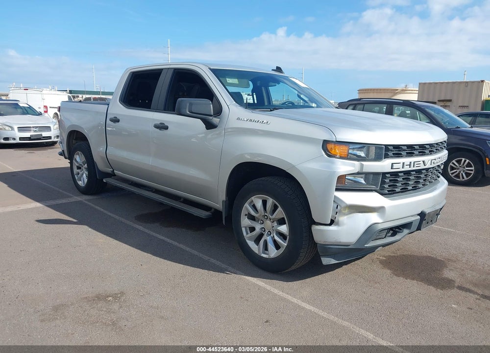 2020 CHEVROLET SILVERADO 1500 2WD  SHORT BED CUSTOM VIN: 3GCPWBEKXLG154735