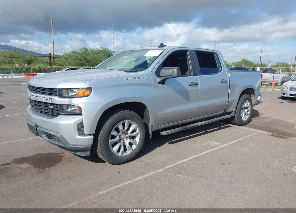 2020 CHEVROLET SILVERADO 1500 2WD  SHORT BED CUSTOM VIN: 3GCPWBEKXLG154735