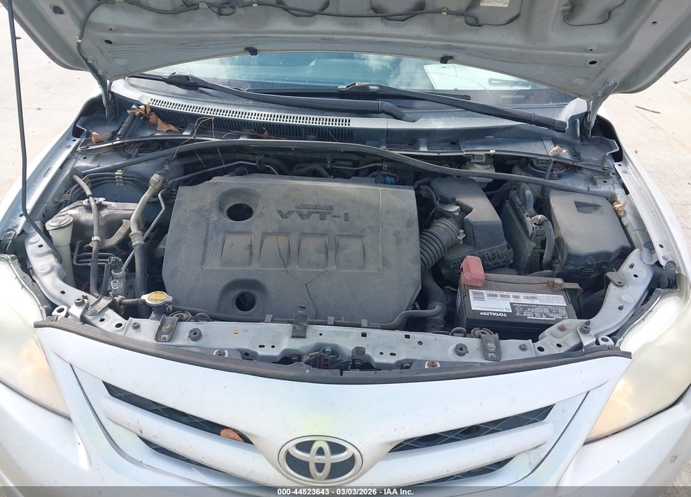 2011 TOYOTA COROLLA LE VIN: 2T1BU4EEXBC737742