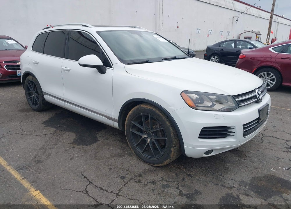 2012 VOLKSWAGEN TOUAREG TDI LUX VIN: WVGEK9BP5CD006996