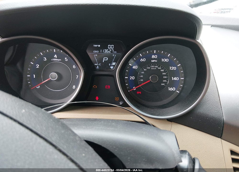 2013 HYUNDAI ELANTRA GLS VIN: 5NPDH4AE8DH232639