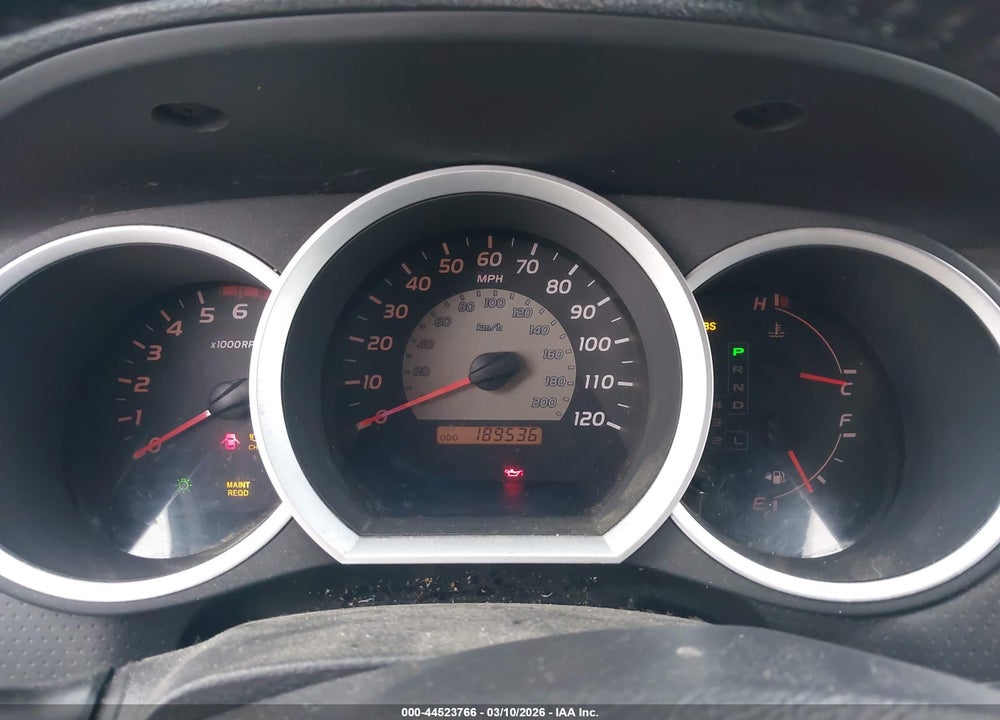 2007 TOYOTA TACOMA PRERUNNER V6 VIN: 5TEKU72N27Z335771