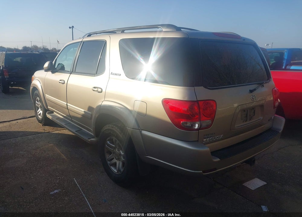 2005 TOYOTA SEQUOIA LIMITED V8 VIN: 5TDZT38A55S253087