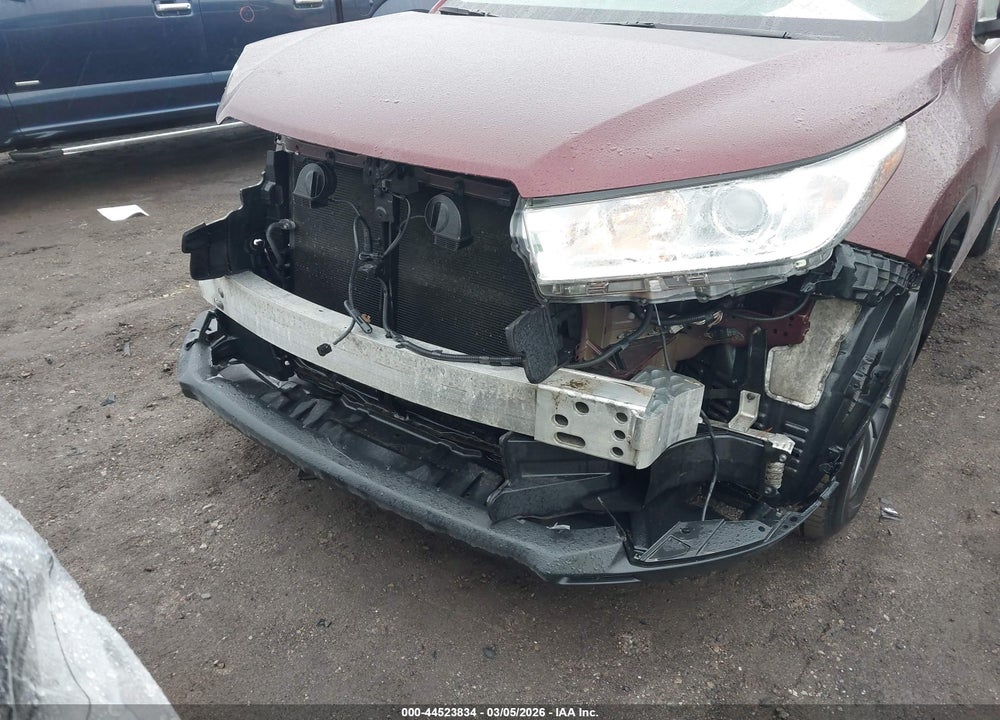 2017 TOYOTA HIGHLANDER XLE VIN: 5TDJZRFH6HS471736