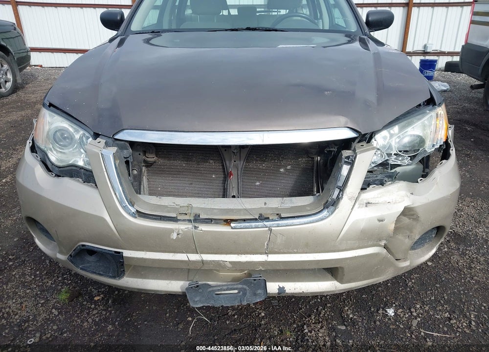 2008 SUBARU OUTBACK VIN: 4S4BP60C587346772