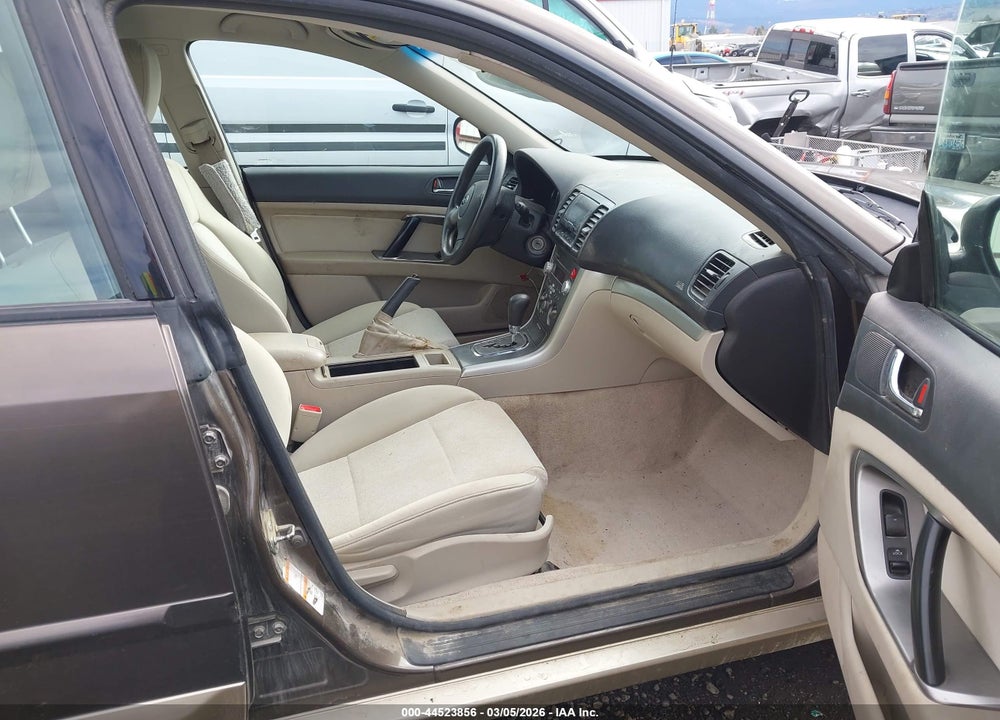 2008 SUBARU OUTBACK VIN: 4S4BP60C587346772