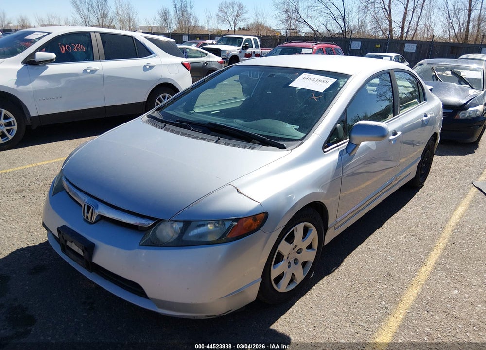 2007 HONDA CIVIC LX VIN: 1HGFA15547L143805