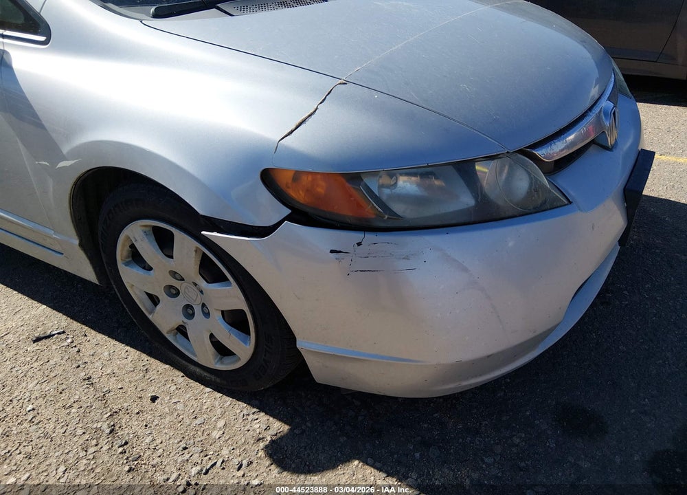 2007 HONDA CIVIC LX VIN: 1HGFA15547L143805