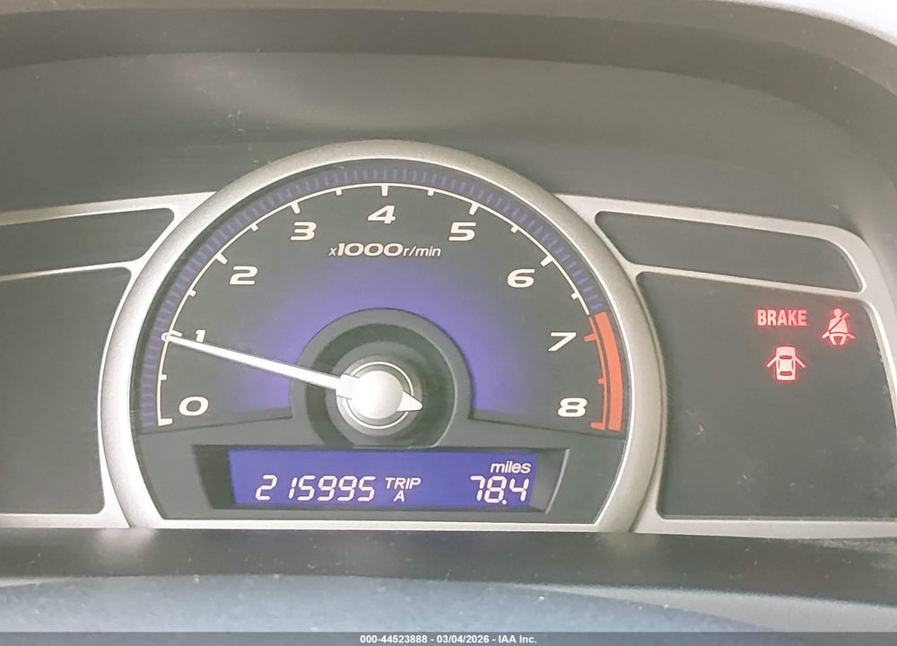 2007 HONDA CIVIC LX VIN: 1HGFA15547L143805