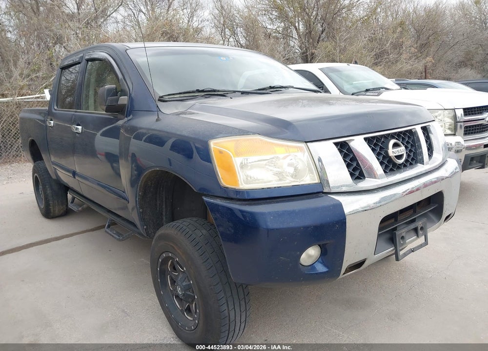 2012 NISSAN TITAN SV VIN: 1N6BA0ED3CN327420