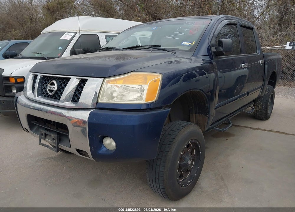 2012 NISSAN TITAN SV VIN: 1N6BA0ED3CN327420