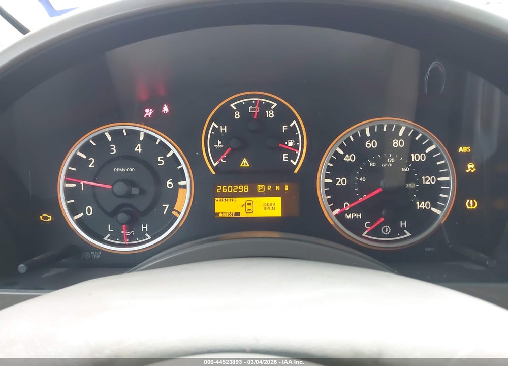 2012 NISSAN TITAN SV VIN: 1N6BA0ED3CN327420