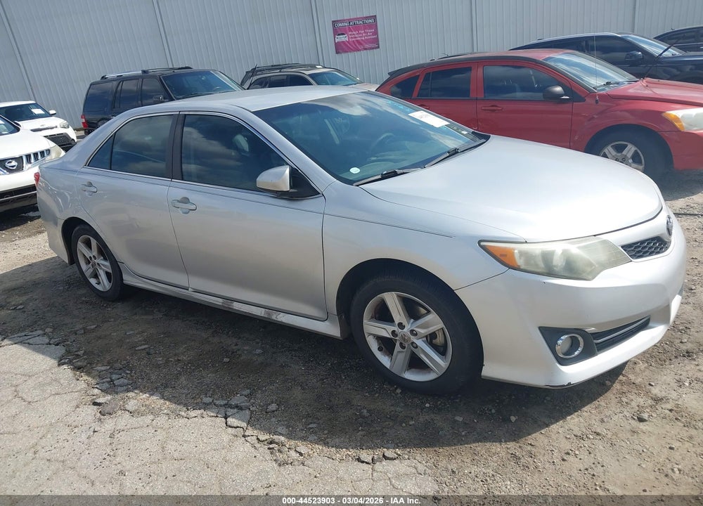 2012 TOYOTA CAMRY SE VIN: 4T1BF1FK3CU096141