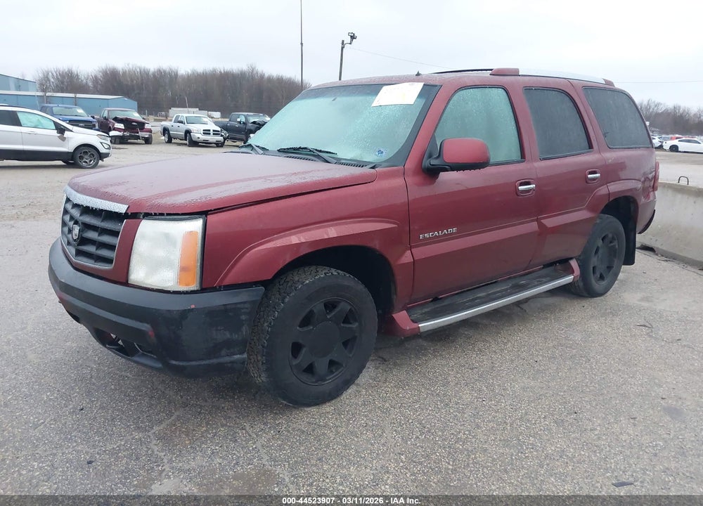 2002 CADILLAC ESCALADE STANDARD VIN: 1GYEK63N72R158886