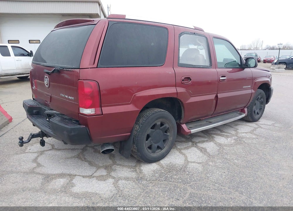 2002 CADILLAC ESCALADE STANDARD VIN: 1GYEK63N72R158886