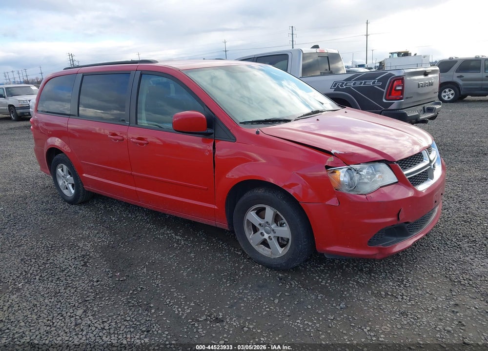 2012 DODGE GRAND CARAVAN SXT VIN: 2C4RDGCG6CR242900