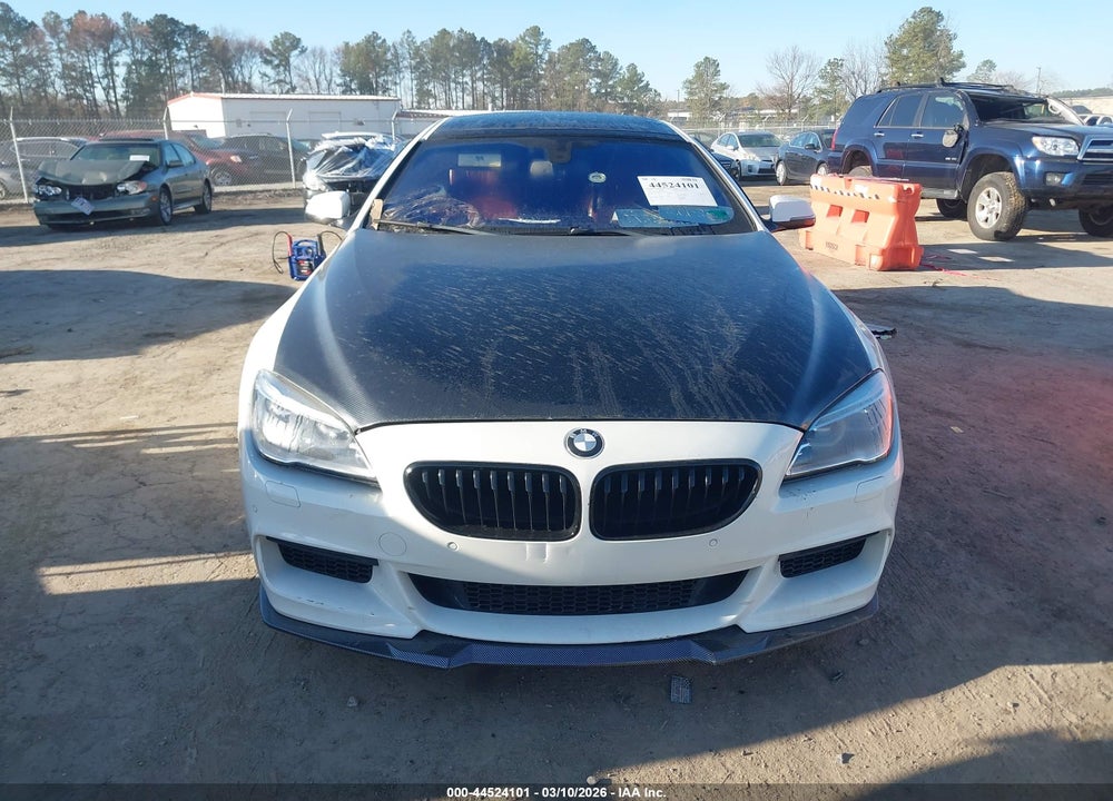 2016 BMW 650I GRAN COUPE VIN: WBA6D4C5XGD977062