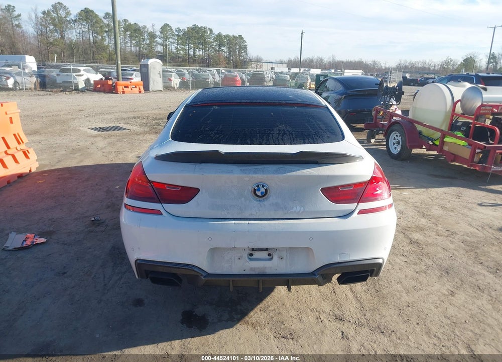 2016 BMW 650I GRAN COUPE VIN: WBA6D4C5XGD977062