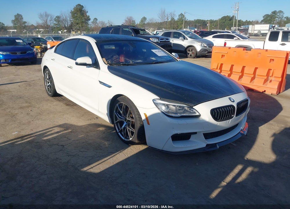 2016 BMW 650I GRAN COUPE VIN: WBA6D4C5XGD977062
