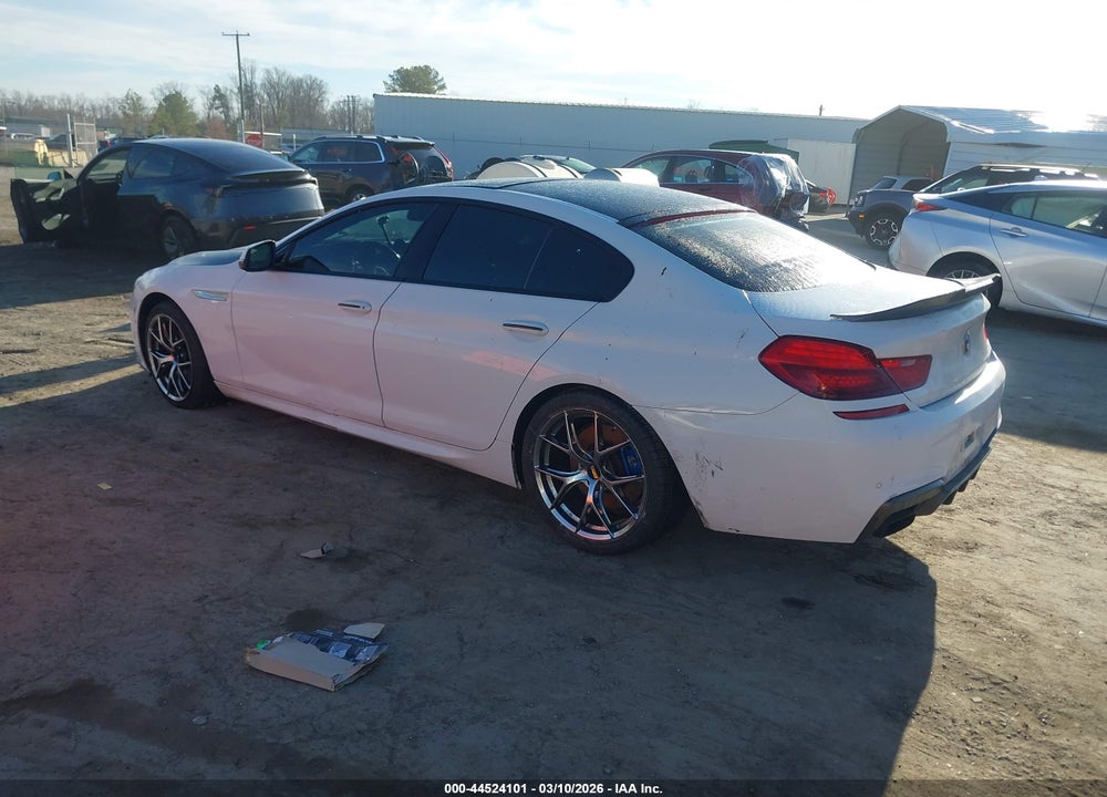 2016 BMW 650I GRAN COUPE VIN: WBA6D4C5XGD977062