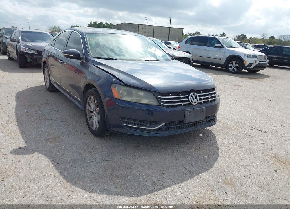 2012 VOLKSWAGEN PASSAT 2.5L SEL VIN: 1VWCH7A35CC072352