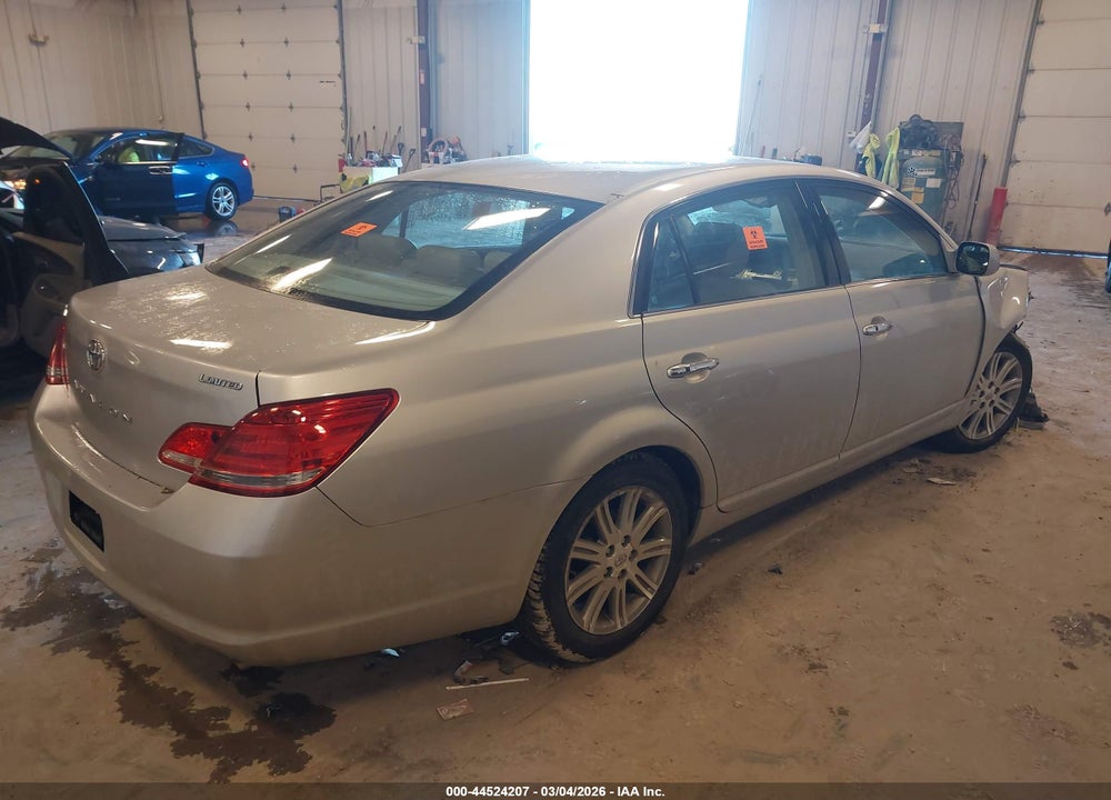 2008 TOYOTA AVALON LIMITED VIN: 4T1BK36B78U315780