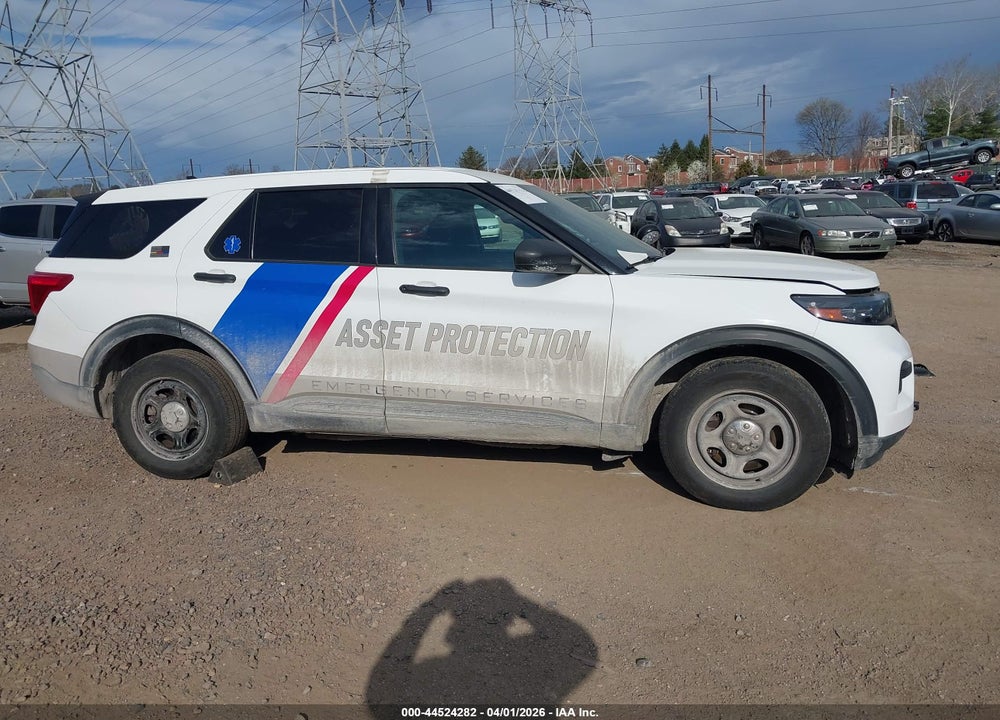 2021 FORD POLICE INTERCEPTOR UTILITY VIN: 1FM5K8AB3MGA19164