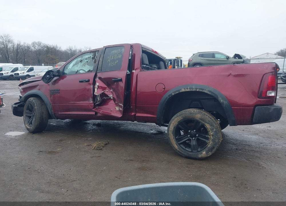 2023 RAM 1500 CLASSIC WARLOCK  4X4 6'4 BOX VIN: 1C6RR7GG6PS554884