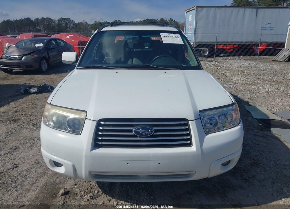 2006 SUBARU FORESTER 2.5X VIN: JF1SG65676H741072