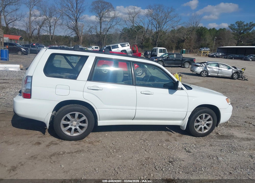2006 SUBARU FORESTER 2.5X VIN: JF1SG65676H741072
