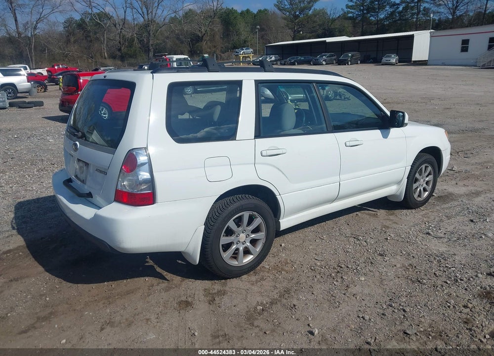 2006 SUBARU FORESTER 2.5X VIN: JF1SG65676H741072