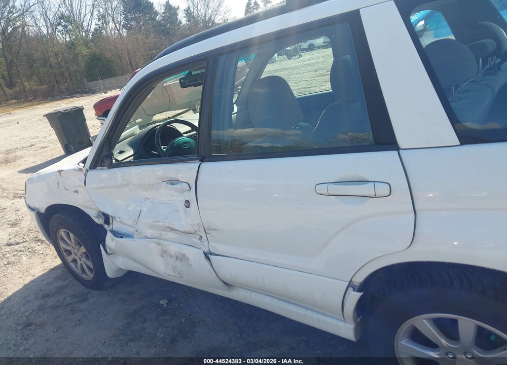 2006 SUBARU FORESTER 2.5X VIN: JF1SG65676H741072