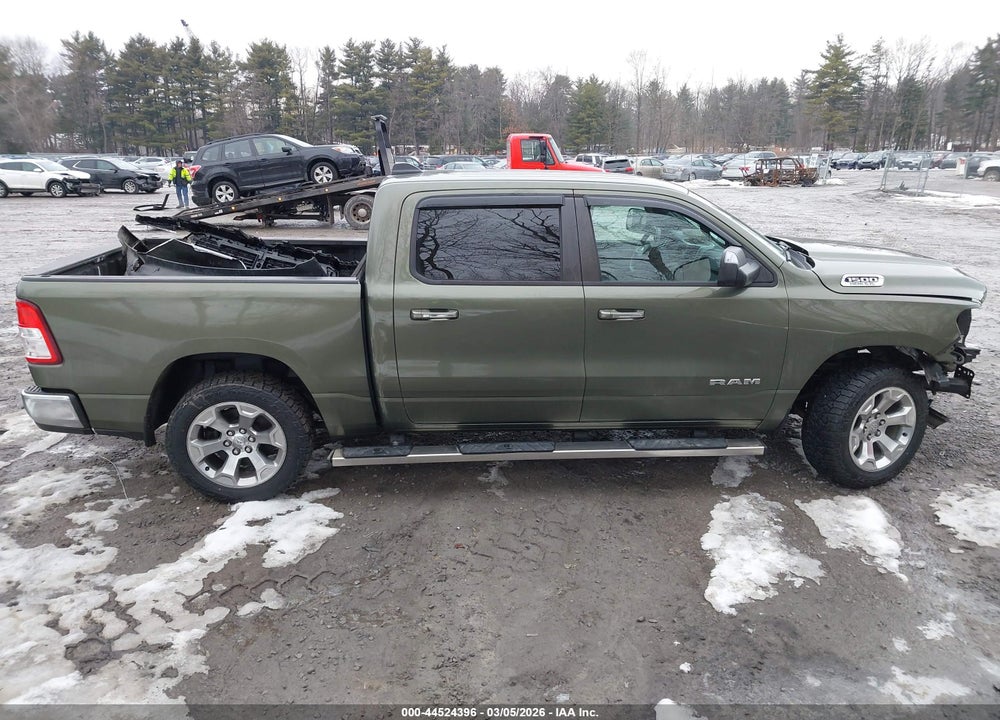 2020 RAM 1500 BIG HORN  4X4 5'7 BOX VIN: 1C6SRFFT0LN403560