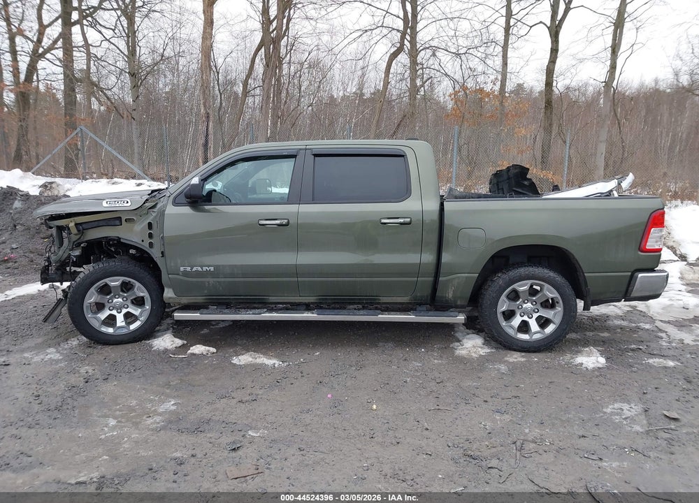 2020 RAM 1500 BIG HORN  4X4 5'7 BOX VIN: 1C6SRFFT0LN403560