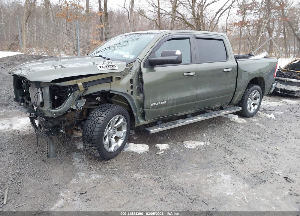 2020 RAM 1500 BIG HORN  4X4 5'7 BOX VIN: 1C6SRFFT0LN403560