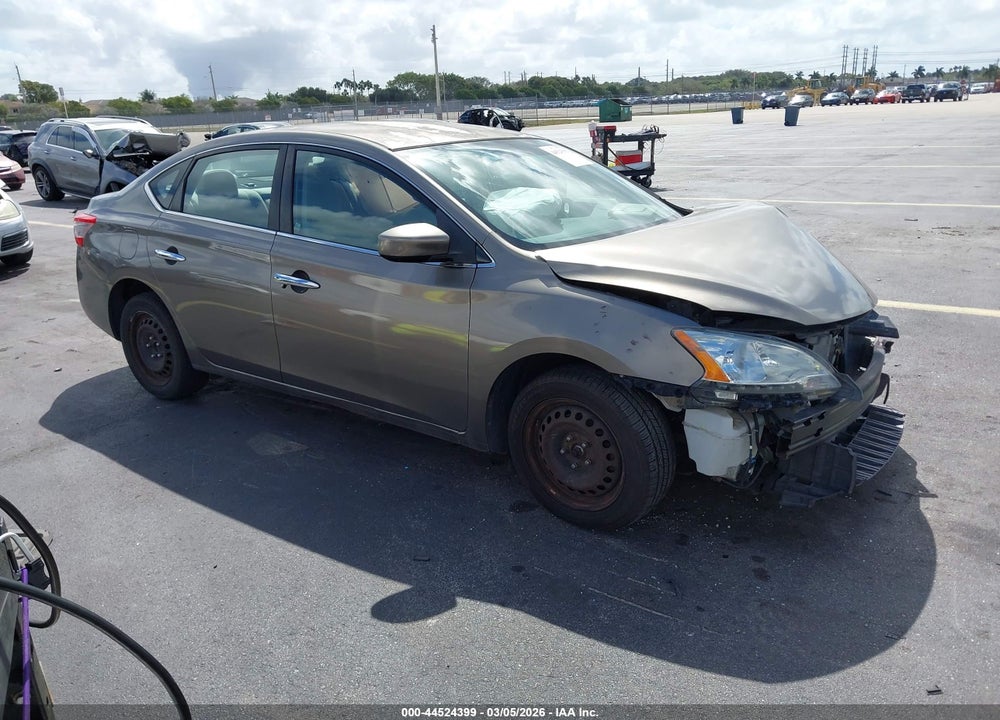 2015 NISSAN SENTRA SV VIN: 3N1AB7AP7FY230042