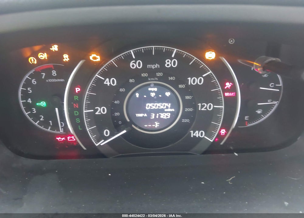 2016 HONDA CR-V EX-L VIN: 5J6RM4H78GL007785