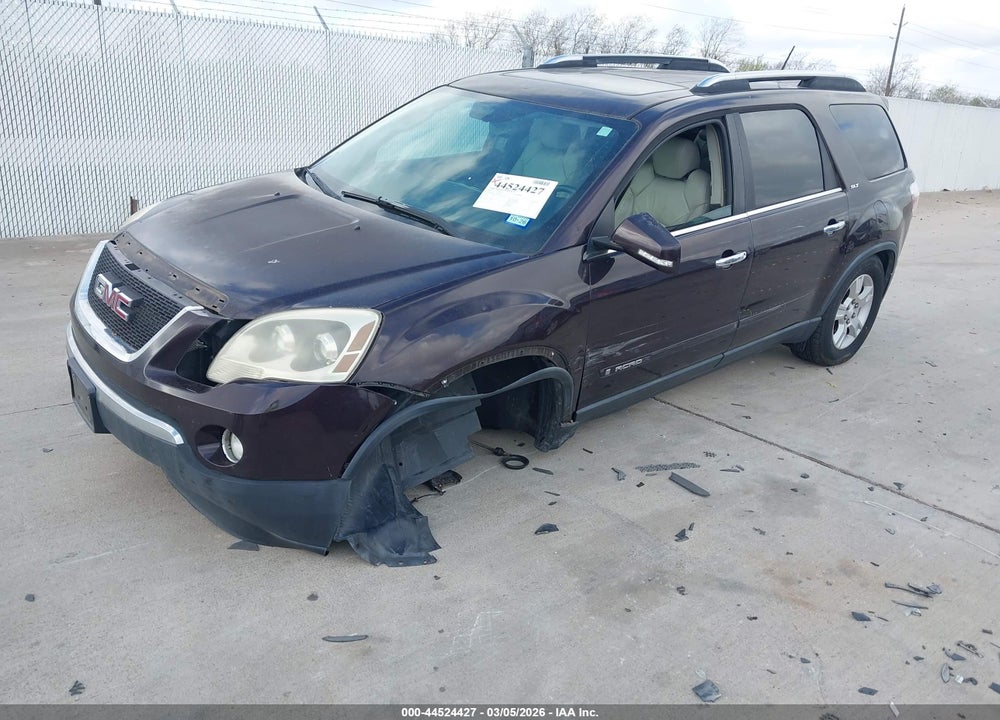 2008 GMC ACADIA SLT-1 VIN: 1GKER23758J126042