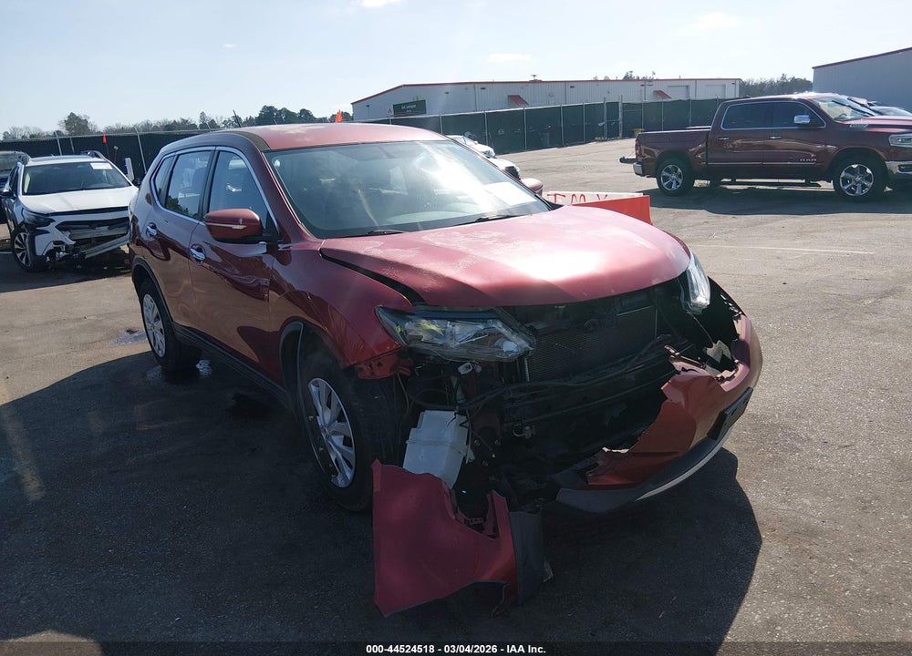 2015 NISSAN ROGUE S VIN: KNMAT2MT6FP588837