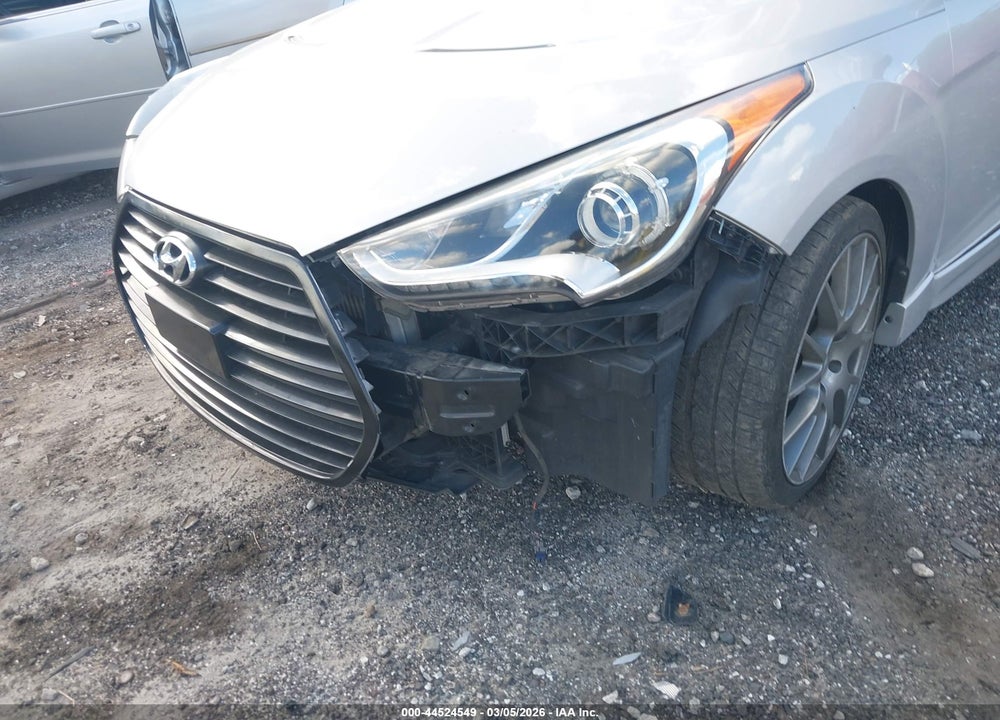 2014 HYUNDAI VELOSTER TURBO W/BLUE VIN: KMHTC6AE5EU210543