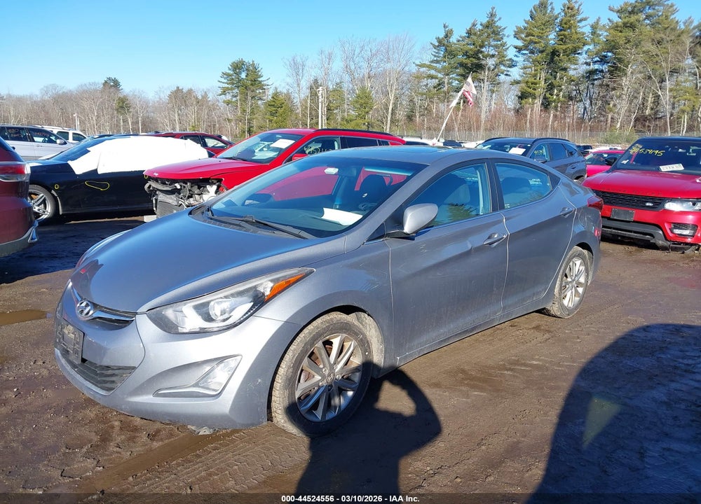 2015 HYUNDAI ELANTRA VIN: KMHDH4AE1FU225021